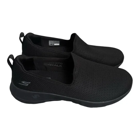 Skechers Black Go Walk 5 Slip-on Comfort Sneakers Women's Size 7.5 - Picture 1 of 8